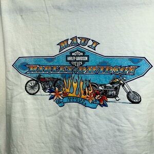 Harley Davidson Vintage Hawaii 90’s Tshirt MAUI